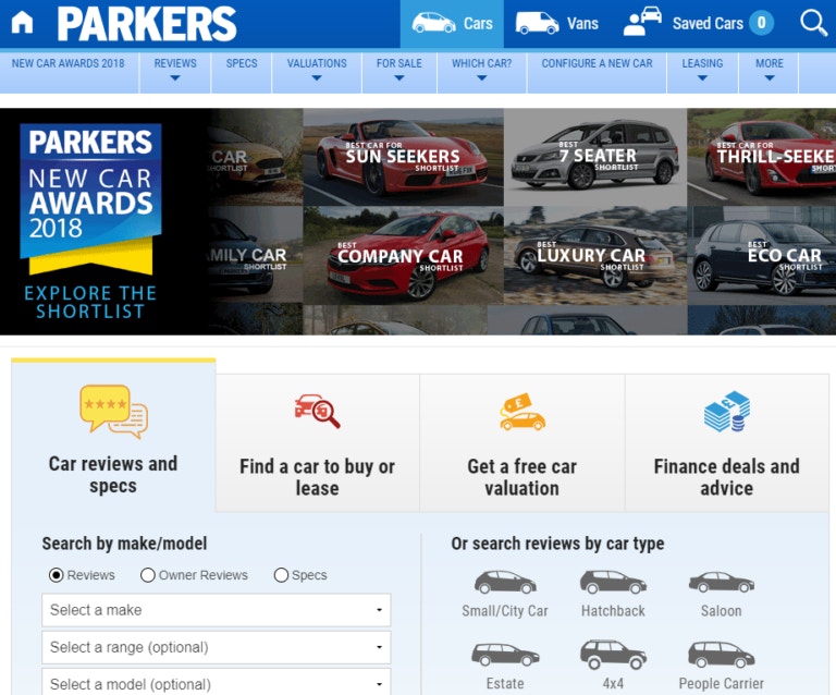 Parkers Car Price Guide: Free Online Car Valuation (2020 Update) • Motorway