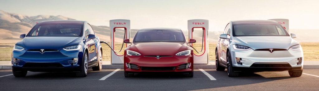Tesla Supercharger network