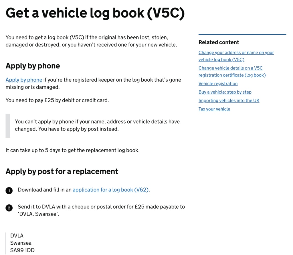 What is a V5C? Ultimate Guide To Your V5 Logbook (2025 Update) | Motorway