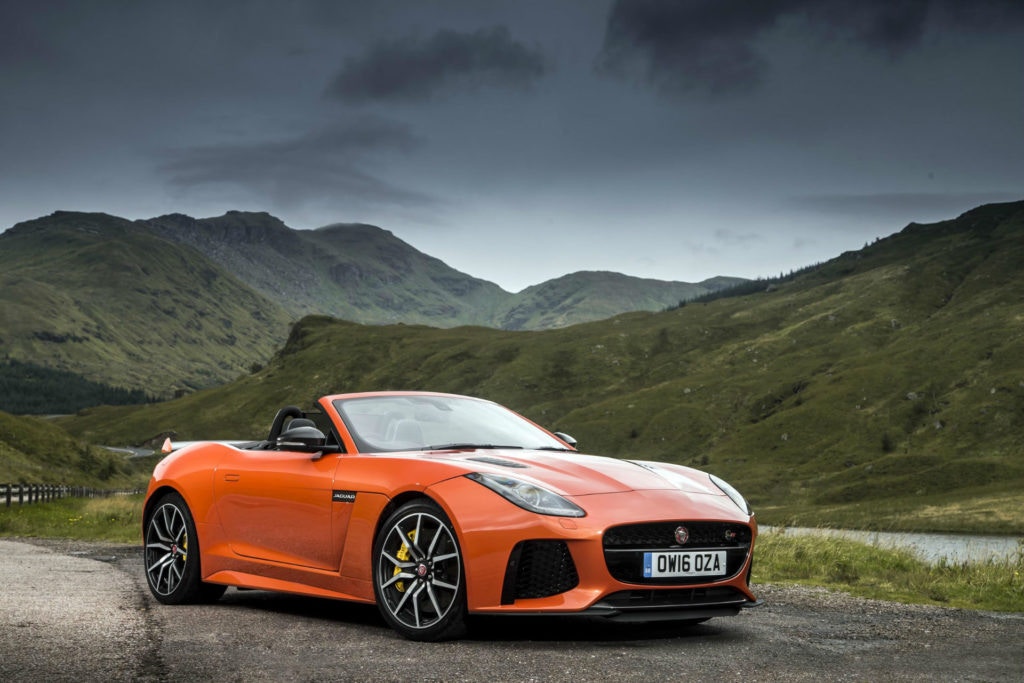 Le meilleur de la gamme Jaguar F-Type SVR