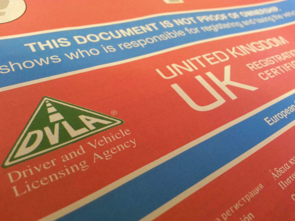 The DVLA and Selling Your Car