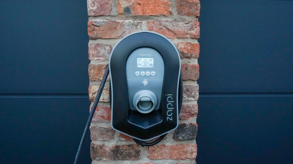 charging an electric car at home