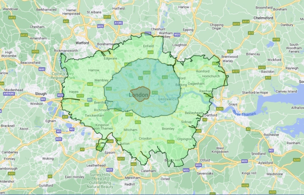 ULEZ Expansion 2023/24 - Latest News & Zone Map | Motorway