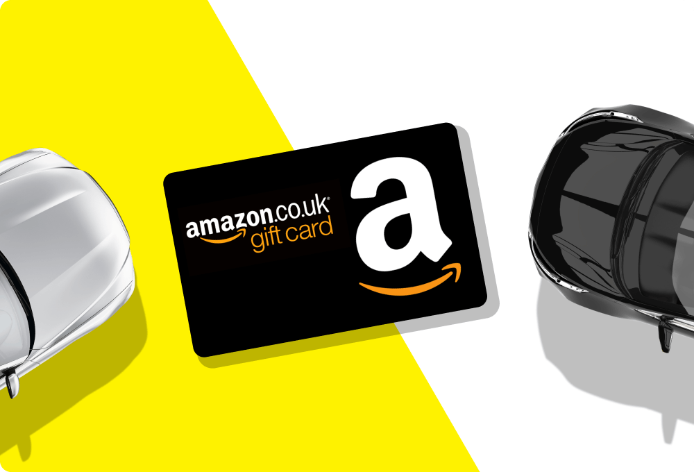 Refer a friend to Motorway to receive a £50 Amazon.co.uk Gift Card