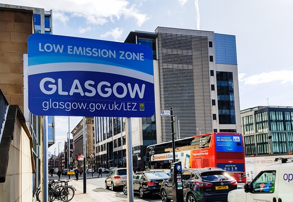 All Scotland Low Emissions Zones (LEZ) 