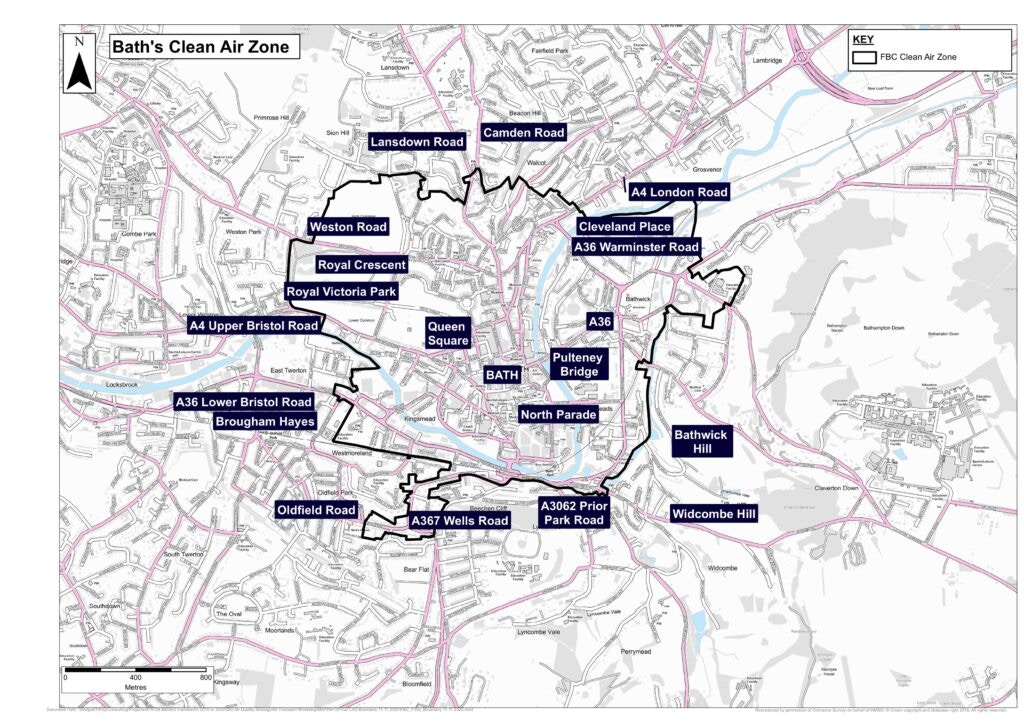 Bath Clean Air Zone (CAZ): Everything You Need to Know (2024 Update ...