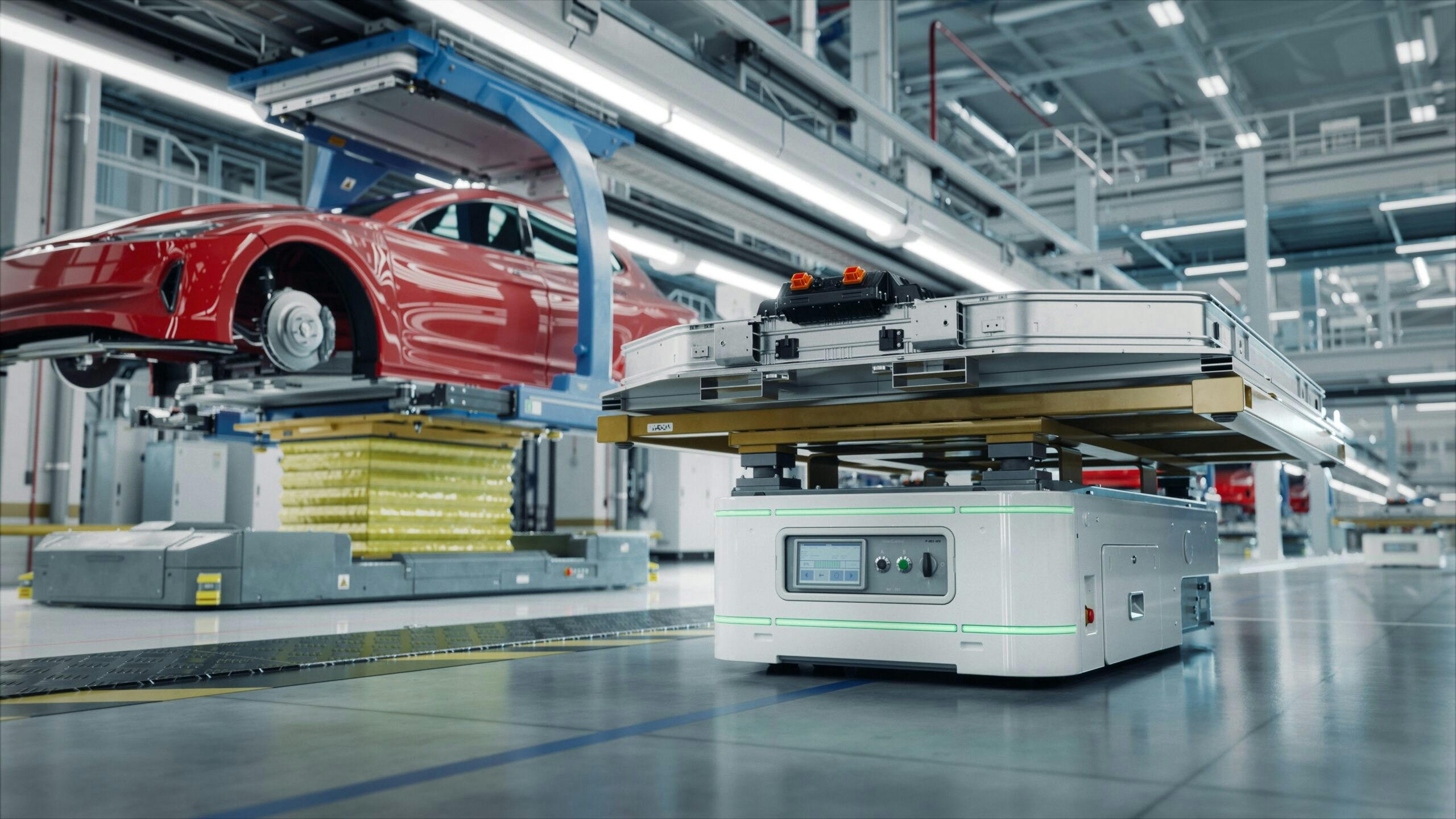 EV production line