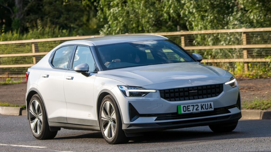 polestar EV driving