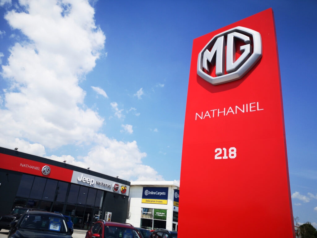 MG dealership 