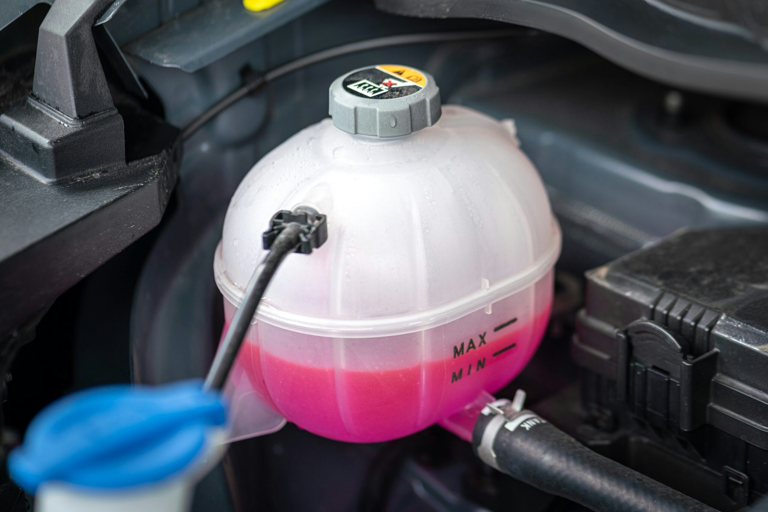 pink engine coolant