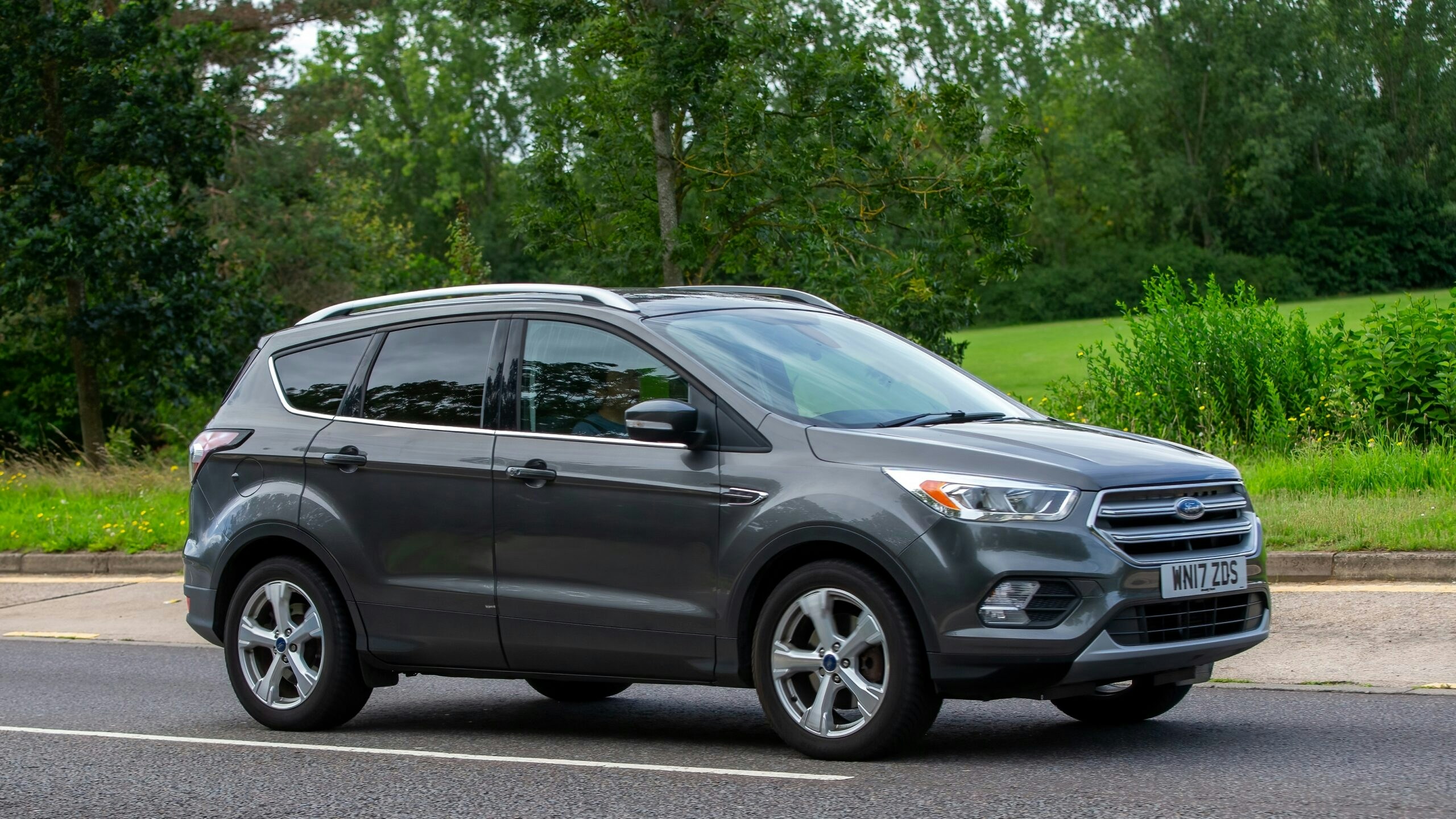 a ford kuga on the road