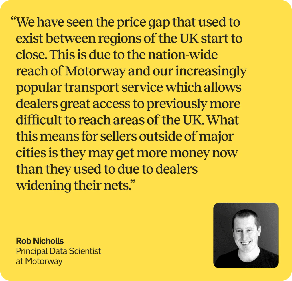 Quote from Rob Nicholls on the North/South divide - listed above